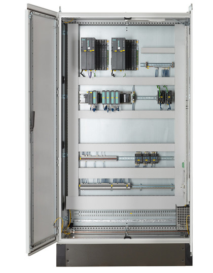 Zentraler Leittechnikschrank